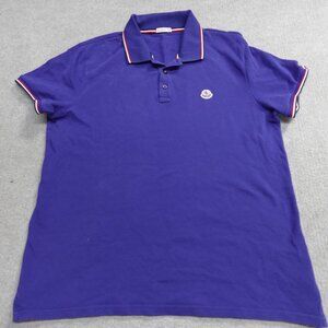 Moncler Purple Polo Shirt